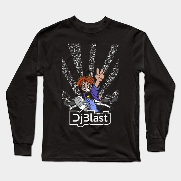 DjBlast(JeffDesign) Long Sleeve T-Shirt by DjBlastMaui